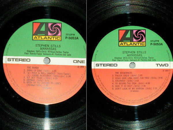 Stephen Stills - Manassas (2xVinyl, LP, Album) Very Good (VG) / Very Good (VG)