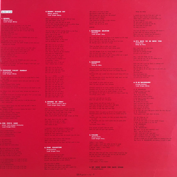 The Monkees - The Monkees' Golden Story (Vinyl, LP, Compilation, St...