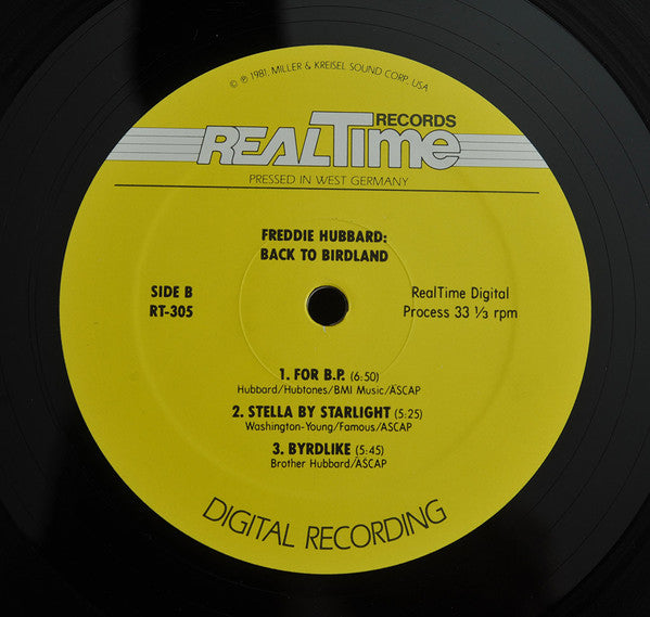 Freddie Hubbard - Back To Birdland (Vinyl, LP, Album) Very Good (VG) / Very Good (VG)