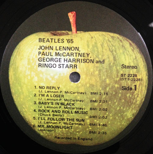 The Beatles - Beatles '65 (Vinyl, LP, Album, Reissue, Stereo) Very Good (VG) / Very Good (VG)