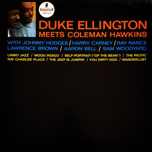 Duke Ellington - Duke Ellingtons Meets Coleman Hawkins (Vinyl, LP, Album, Reissue, Stereo) Very Good Plus (VG+) / Near Mint (NM or M-)