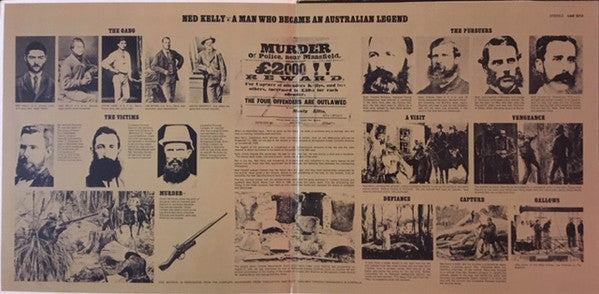 Various - Mick Jagger As "Ned Kelly" - Original Motion Picture Score (Vinyl, LP, Album) Very Good (VG) / Very Good Plus (VG+)