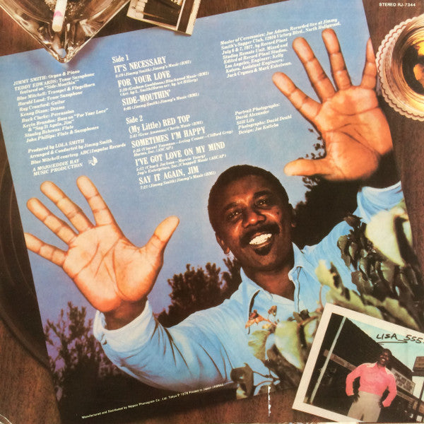 Jimmy Smith - It's Necessary (Vinyl, LP, Album) Very Good (VG) / Very Good (VG)
