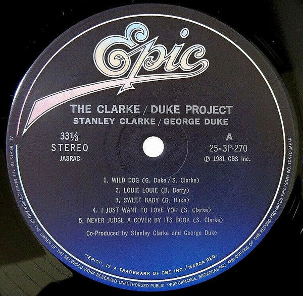 Stanley Clarke/George Duke - The Clarke / Duke Project (Vinyl, LP, ...