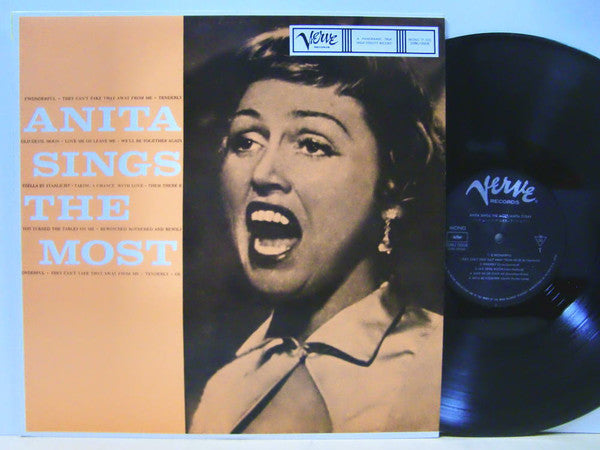 Anita O'Day - Anita Sings The Most (Vinyl, LP, Album, Reissue, Mono)