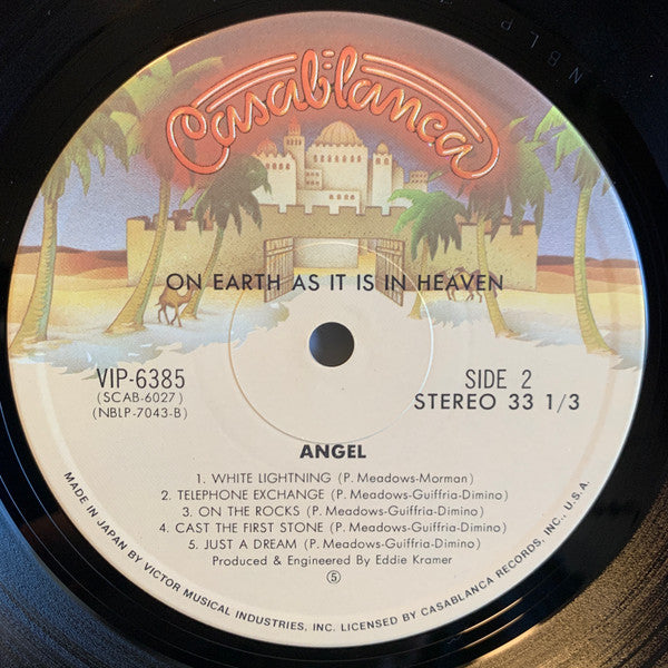 Angel (24) - On Earth As It Is In Heaven (Vinyl, LP, Album, Stereo)