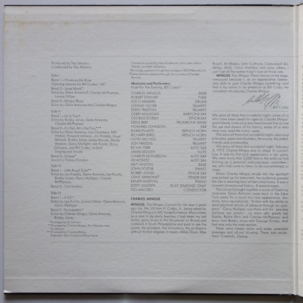 Charles Mingus And Friends - Charles Mingus And Friends In Concert ...