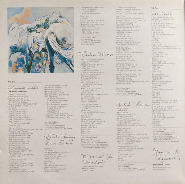 Joni Mitchell - Wild Things Run Fast (Vinyl, LP, Album, Stereo)