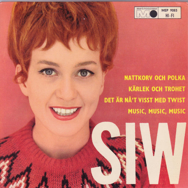 Siw Malmkvist - Music, Music, Music (Vinyl, 7", 45 RPM, EP) Good Plus (G+) / Good (G)