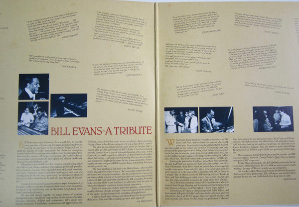 Various - Bill Evans ~ A Tribute (Vinyl, LP, Album)