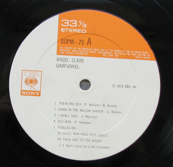 Art Garfunkel - Angel Clare (Vinyl, LP, Album)