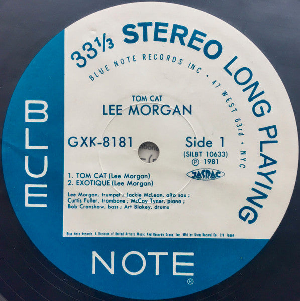 Lee Morgan - Tom Cat (Vinyl, LP, Album, Stereo) Very Good Plus (VG+) / Very Good Plus (VG+)
