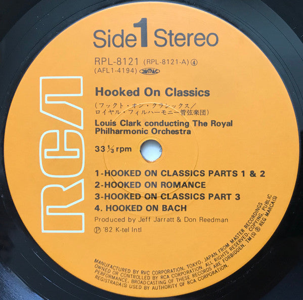 Louis Clark - Hooked On Classics (Vinyl, LP, Album, Stereo) Very Good Plus (VG+) / Very Good Plus (VG+)