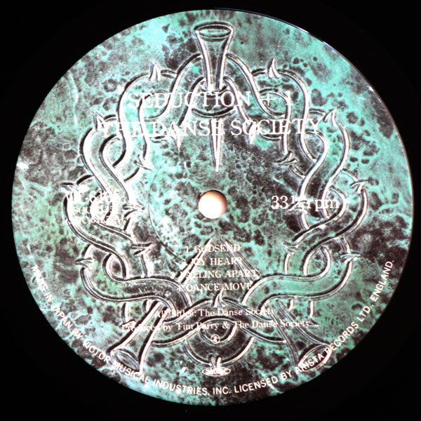 The Danse Society - Seduction (Vinyl, LP, Album) Near Mint (NM or M-) / Very Good Plus (VG+)