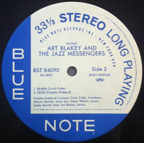 Art Blakey & The Jazz Messengers - Mosaic (Vinyl, LP, Album, Limited Edition, Reissue, Stereo) Near Mint (NM or M-) / Near Mint (NM or M-)