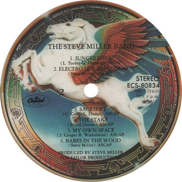 Steve Miller Band - Book Of Dreams (Vinyl, LP, Album, Stereo)