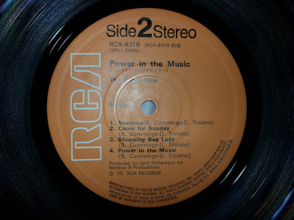 The Guess Who - Power In The Music (Vinyl, LP, Album) Near Mint (NM or M-) / Very Good (VG)