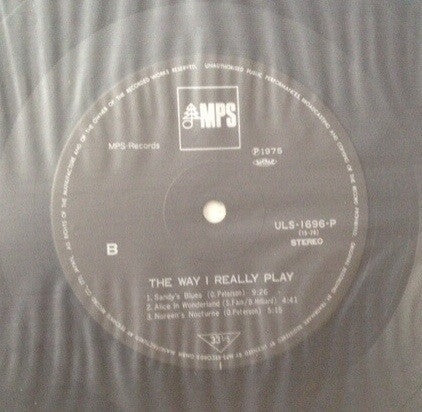 Oscar Peterson - The Way I Really Play (Vinyl, LP, Album, Limited E...