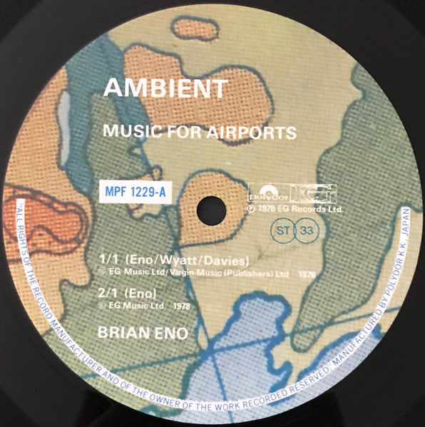 Brian Eno - Ambient 1 (Music For Airports) (Vinyl, LP, Album)