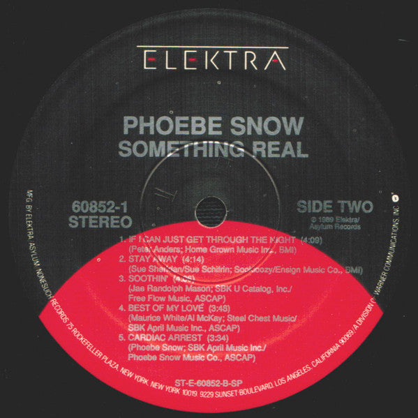 Phoebe Snow - Something Real (Vinyl, LP, Album) Very Good Plus (VG+) / Very Good Plus (VG+)