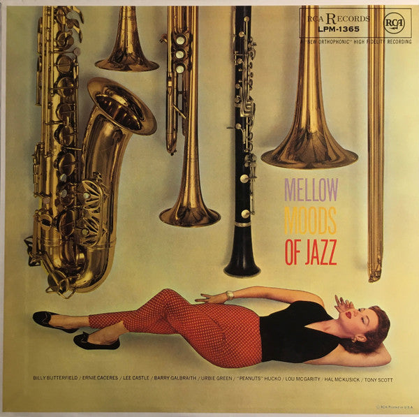 The Mellow Moods (2) - The Mellow Moods Of Jazz (Vinyl, LP, Album, Mono) Mint (M) / Near Mint (NM or M-)
