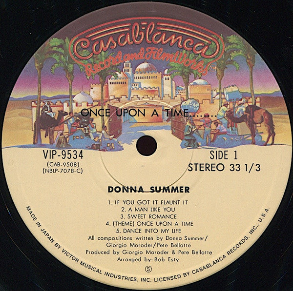 Donna Summer - Once Upon A Time... (Vinyl, LP, Album)