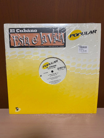 El Cubano - Esta E' La Vida (Vinyl, 12", 33 ⅓ RPM) Very Good (VG) / Very Good (VG)
