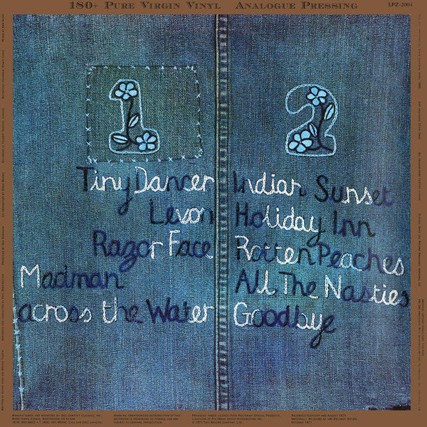 Elton John - Madman Across The Water (Vinyl, LP, Album, Numbered, Reissue, Stereo) Mint (M) / Mint (M)