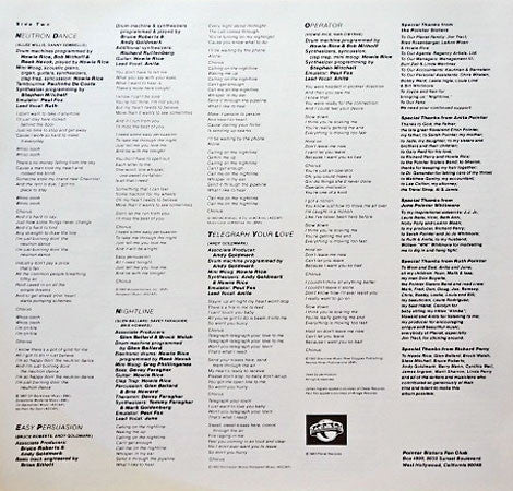 Pointer Sisters - Break Out = ブレイク ・ アウト (Vinyl, LP, Album) Very Good Plus (VG+) / Very Good (VG)