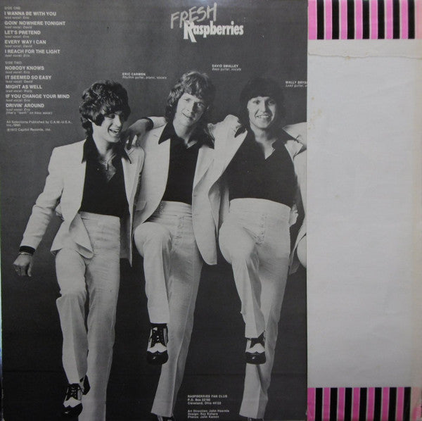 Raspberries - Fresh (Vinyl, LP, Album, Stereo) Very Good Plus (VG+) / Very Good Plus (VG+)