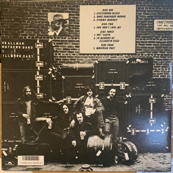 The Allman Brothers Band - The Allman Brothers Band At Fillmore Eas...