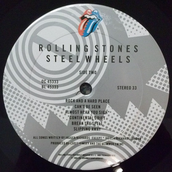 The Rolling Stones - Steel Wheels (Vinyl, LP, Album, Stereo)