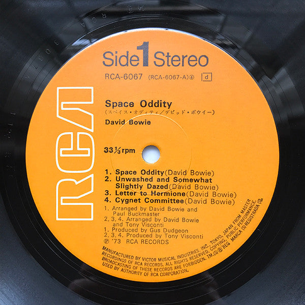 David Bowie - Space Oddity (Vinyl, LP, Album, Reissue)