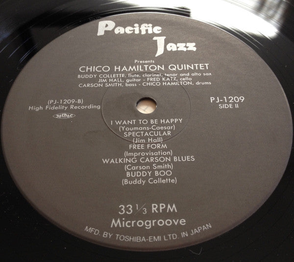 The Chico Hamilton Quintet - Chico Hamilton Quintet (Vinyl, LP, Album, Mono) Very Good Plus (VG+) / Very Good Plus (VG+)