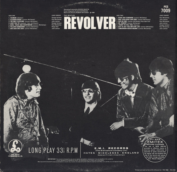 The Beatles - Revolver (Vinyl, LP, Album, Reissue, Stereo)