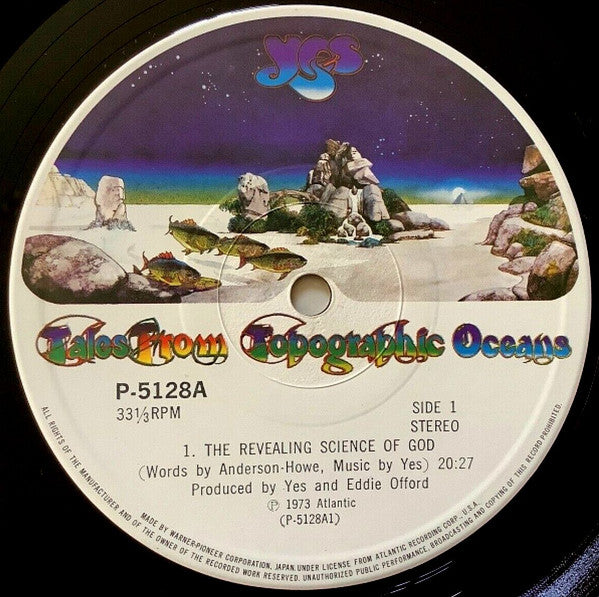 Yes - Tales From Topographic Oceans = 海洋地形学の物語 (Vinyl, LP, Album, S...