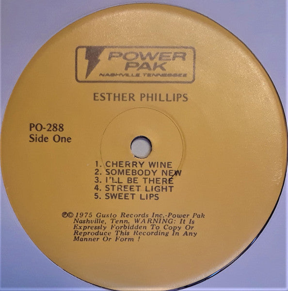 Esther Phillips - Esther Phillips (Vinyl, LP, Compilation) Very Good (VG) / Very Good (VG)