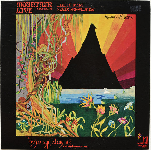 Mountain - Live: The Road Goes Ever On (Vinyl, LP, Album, Reissue) Very Good Plus (VG+) / Very Good (VG)