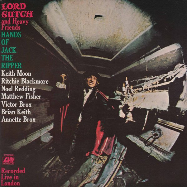 Lord Sutch And Heavy Friends - Hands Of Jack The Ripper (Vinyl, LP, Limited Edition, Reissue) Very Good Plus (VG+) / Very Good Plus (VG+)
