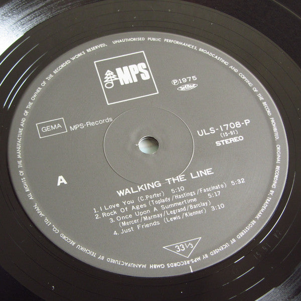 The Oscar Peterson Trio - Walking The Line (Vinyl, LP, Album, Reissue, Stereo) Very Good (VG) / Very Good (VG)