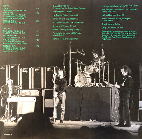 The Doors - Alive, She Cried (Vinyl, LP, Album)