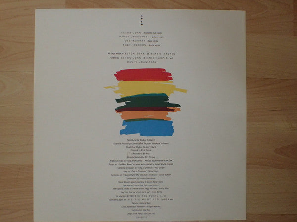 Elton John - Too Low For Zero (Vinyl, LP, Album)