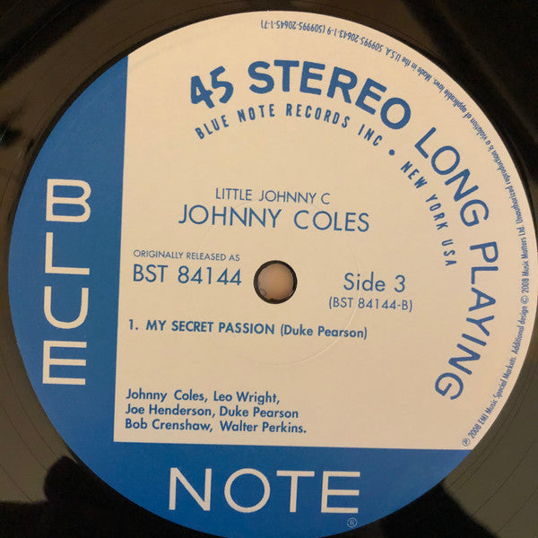 Johnny Coles - Little Johnny C (2xVinyl, 12", 45 RPM, Limited Edition, Reissue, Remastered, Stereo) Very Good Plus (VG+) / Very Good Plus (VG+)