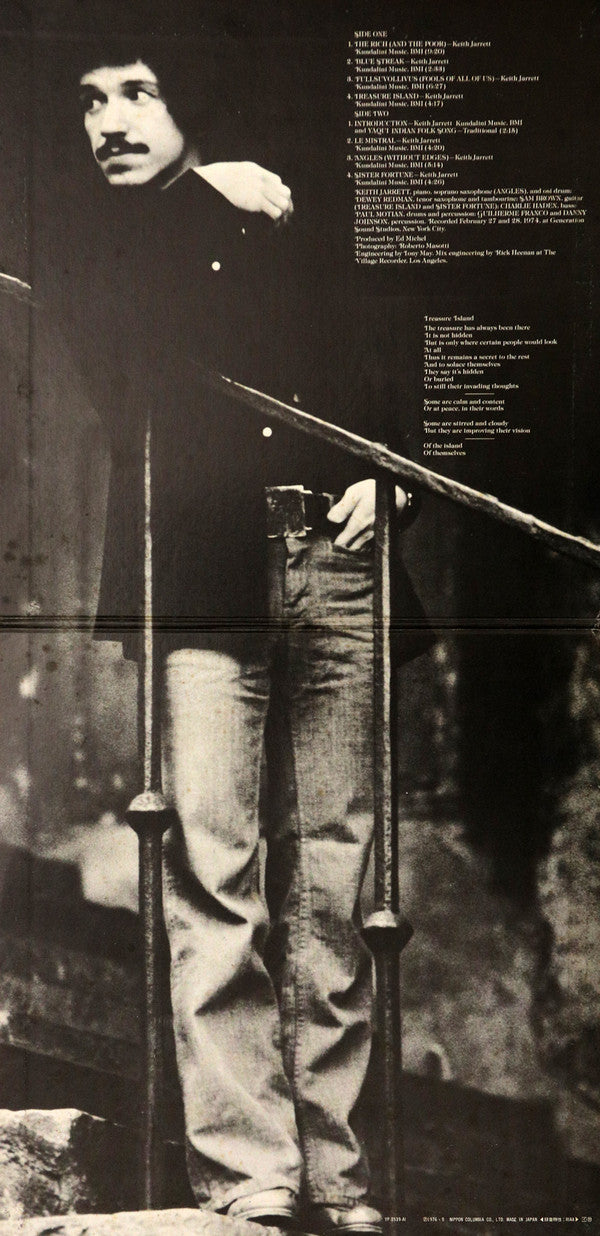Keith Jarrett - Treasure Island (Vinyl, LP, Album, Reissue, Stereo)