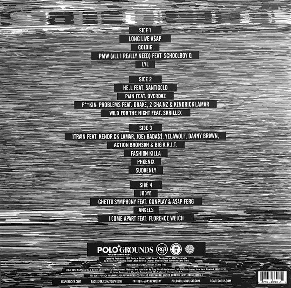 ASAP Rocky - Long.Live.A$AP (2xVinyl, LP, Album) Near Mint (NM or M-) / Very Good Plus (VG+)