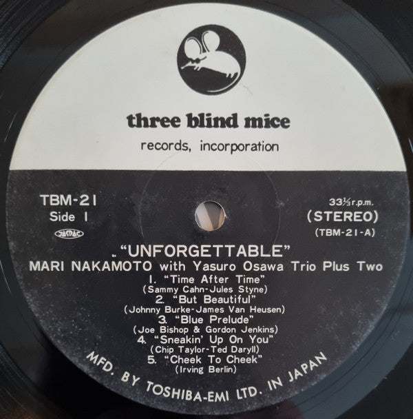 Mari Nakamoto - Unforgettable! (Vinyl, LP, Album)