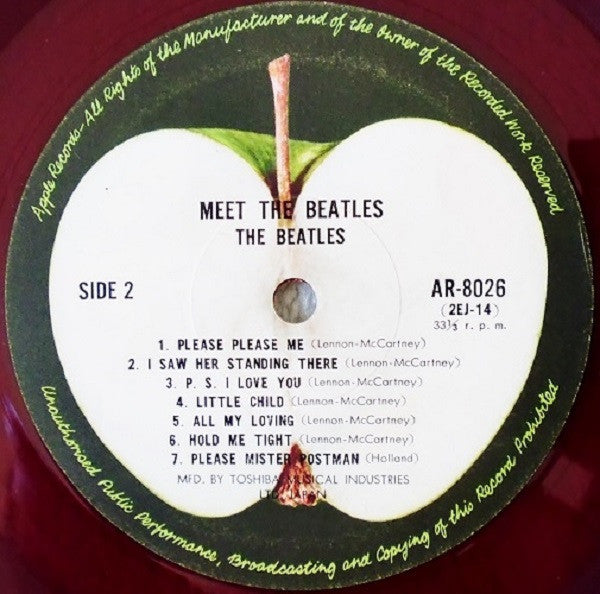 The Beatles - Meet The Beatles! (Vinyl, LP, Album, Reissue)