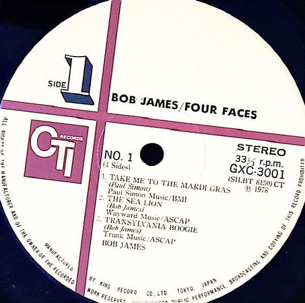 Bob James - Four Faces (Vinyl, LP, Compilation)