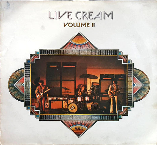 Cream (2) - Live Cream Volume II (Vinyl, LP, Album, Stereo) Good Plus (G+) / Good Plus (G+)