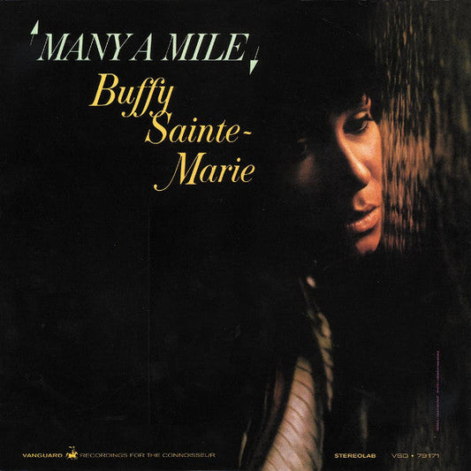 Buffy Sainte-Marie - Many A Mile (Vinyl, LP, Album, Repress, Stereo) Very Good (VG) / Good Plus (G+)